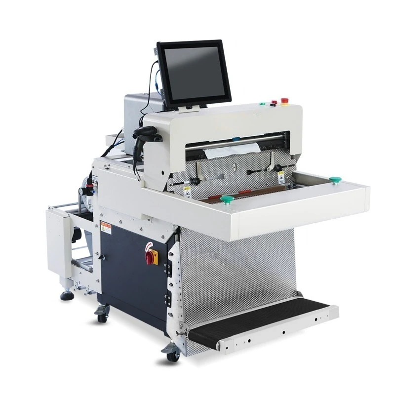 Customized automatic baler e-commerce express packaging machine Parcel automatic printing and labeling machine