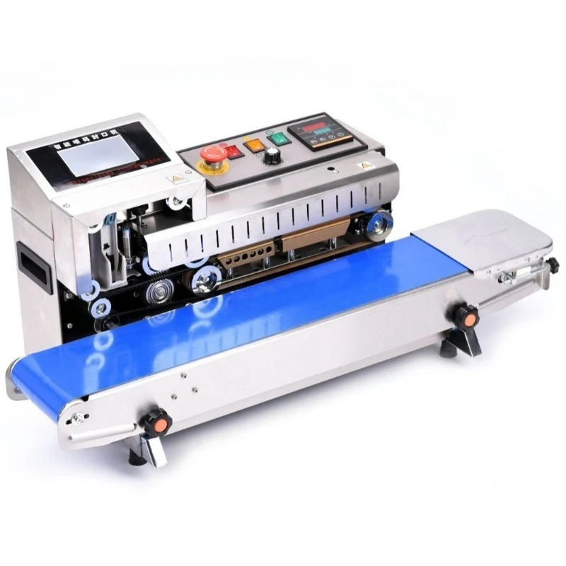Inkjet sealing machine integrated, food bag packaging machine